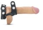 Anillo Doble Retardante de Silicona con Broche -"VS8" - Negro. - Imagen 4