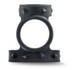 Anillo Doble Retardante de Silicona con Broche -"VS8" - Negro. - Imagen 3