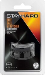 Anillo Retardante - Beef Ball Stretcher - 1.5 Negro.