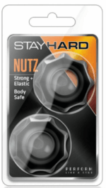 Kit de AnilloS Nutz Color Negro.