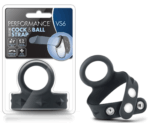 Anillo Retardante en Silicona con Broche  -"VS6" - Negro - Imagen 4