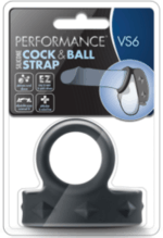 Anillo Retardante en Silicona con Broche  -"VS6" - Negro