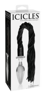 Plug Anal 10 cm. Mediano En Cristal Icicles N° 49.