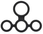 Anillo Negro Big Man's Spreader. - Imagen 2