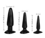 Kit de 3 Acostumbradores Anales Color Negro. - Imagen 3