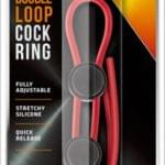 Anillo de Silicona Graduable - Double Loop - Red