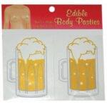 Cubre Pezones de Cerveza Comestible.