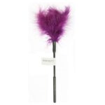Hermosa Pluma de Color Purpura Tickler.