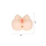 Mini Masturbador en Forma de Torso con Vibracion. - Imagen 4