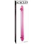 Consolador de Cristal 32 cm. Doble Punta.