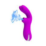 Vibrador y Succionador Pretty Love Ralap 16 cm. - Conejo Succionador Recargable. - Imagen 6