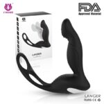 Masajeador Prostatico S-Hande Langer - Recargable - Doble Anillo.