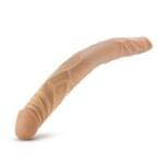 Consolador Doble Placer 35 cm. B Yours 14" Beige. - Imagen 3
