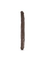 Consolador Doble Placer 35 cm. B Yours 14" Chocolate. - Imagen 2