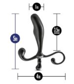 Estimulador de Próstata Prostimulator VX1 12 cm. - Negro - Imagen 3