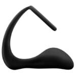 Anillo con Plug Anal Estimulador de Prostata "Adventures " - Negro - Imagen 3