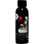 Aceite Para Masaje Comestible de Fresa 2oz.