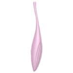 Estimulador Satisfyer Twirling Joy-Pink 18 cm. Impermeable, Recargable y APP. - Imagen 2