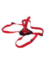 Arnes Con Consolador 20 cm. Removible Rider Rojo. - Imagen 3
