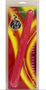 Consolador Doble Placer 38 cm. - Rojo.