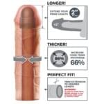 Funda Realística con Extensión Fantasy-X Mega 2" Piel. - Imagen 3