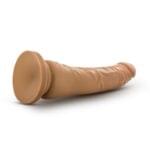 Consolador 22 cm. con Succión - "Dr. Skin" - Bronceado. - Imagen 7