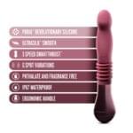 Temptasia - Trixie - Thrusting Dildo - Wine - Imagen 2