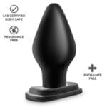 Plug Adventures - XXL - Negro 15 cm. - Imagen 3