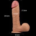 Consolador Realistico 24 cm. Legendary King Dildo Love Toy. - Imagen 3
