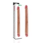 Consolador Doble Punta 43 cm. Realistic Slim Ultra Love Toy.