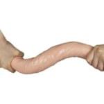 Consolador Doble Punta 43 cm. Realistic Slim Ultra Love Toy. - Imagen 5