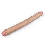Consolador Doble Punta 43 cm. Realistic Slim Ultra Love Toy. - Imagen 6