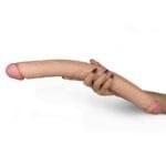 Consolador Doble Punta 43 cm. Realistic Slim Ultra Love Toy. - Imagen 7