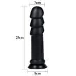 Consolador 28 cm. King Sized Anal Ripples Love Toy. - Imagen 6