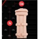 Masturbador Realista Copa Stroker Autolubricante. - Imagen 5