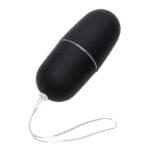 Huevo Vibrador 7 cm. con control Remoto Negro. - Imagen 2