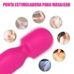 Vibrador Masajeador Recargable con Temperatura Iris. - Imagen 6