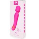 Vibrador Masajeador Recargable con Temperatura Iris.