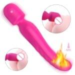 Vibrador Masajeador Recargable con Temperatura Iris. - Imagen 2
