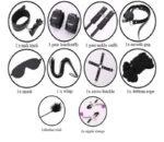 kit de Bondage Negro. 13 Pcs. - Imagen 2