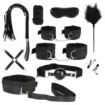 kit de Bondage Negro. 13 Pcs. - Imagen 3