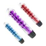 Vibrador 15 cm. en Silicona Traslucida Multivelocidad. - Imagen 3