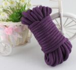 Cuerda Japonesa 10 Mts. Para Bondage Purpura.