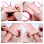 Funda Realistica con Extensión Max Man - Yeain 2" * 3.5 cm. - Imagen 4