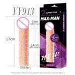 Funda Realistica con Extensión Max Man - Yeain 2" * 3.5 cm.