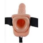 Consolador Arnés 17.5 cm. con orificio Fetish Fantasy. - Imagen 2