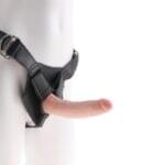 King Cock Strap on Arnés con Dildo 18 cm. - Piel - Imagen 2