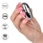 Huevito Vibrador 5 cm. Lagrima Color Purpura Multivelocidad - Imagen 2