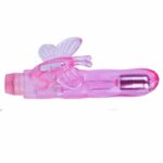 Vibrador 18 cm. en Formade Mariposa Doble Estimulacion Purpura. - Imagen 3