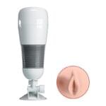 Masturbador Masculino con Forma de Vagina con Succión- Hedy.